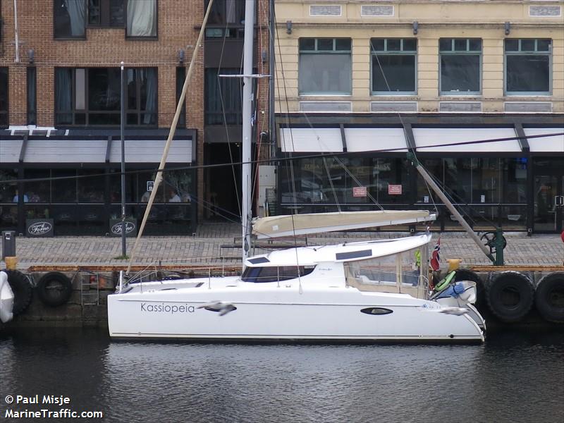 kassiopeia (Sailing vessel) - IMO , MMSI 258335580, Call Sign LG6352 under the flag of Norway