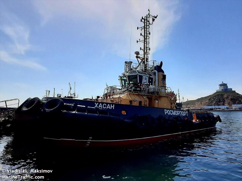 hasan (Tug) - IMO 9600140, MMSI 273359060 under the flag of Russia