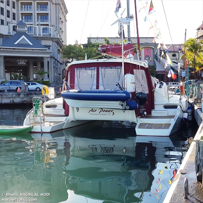 air power (Sailing vessel) - IMO , MMSI 367727060, Call Sign WDI7273 under the flag of United States (USA)