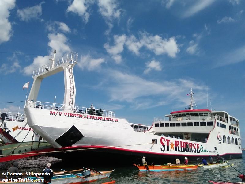 mv vdpenafrancia vii (Passenger/Ro-Ro Cargo Ship) - IMO 9216327, MMSI 548855200, Call Sign DUE3002 under the flag of Philippines