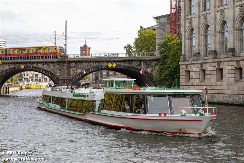 charlottenburg (Passenger ship) - IMO , MMSI 211762360, Call Sign DC8402 under the flag of Germany