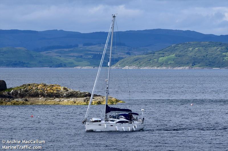 christine (Sailing vessel) - IMO , MMSI 235103139, Call Sign 2HFB6 under the flag of United Kingdom (UK)