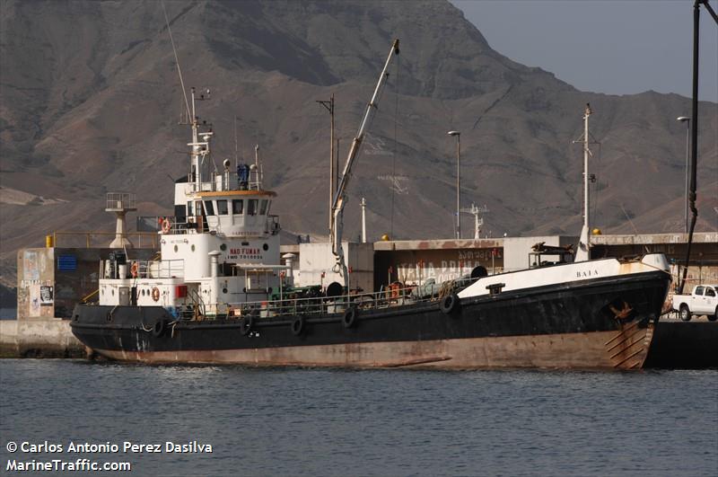 baia (Bunkering Tanker) - IMO 7010896, MMSI 617079080, Call Sign D4GJ under the flag of Cape Verde