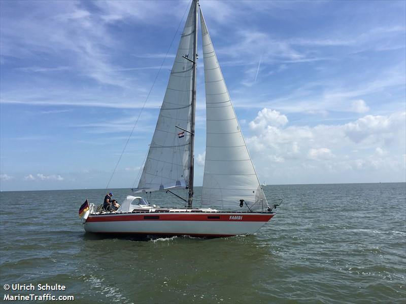 fambi (Sailing vessel) - IMO , MMSI 211694590, Call Sign DD8627 under the flag of Germany