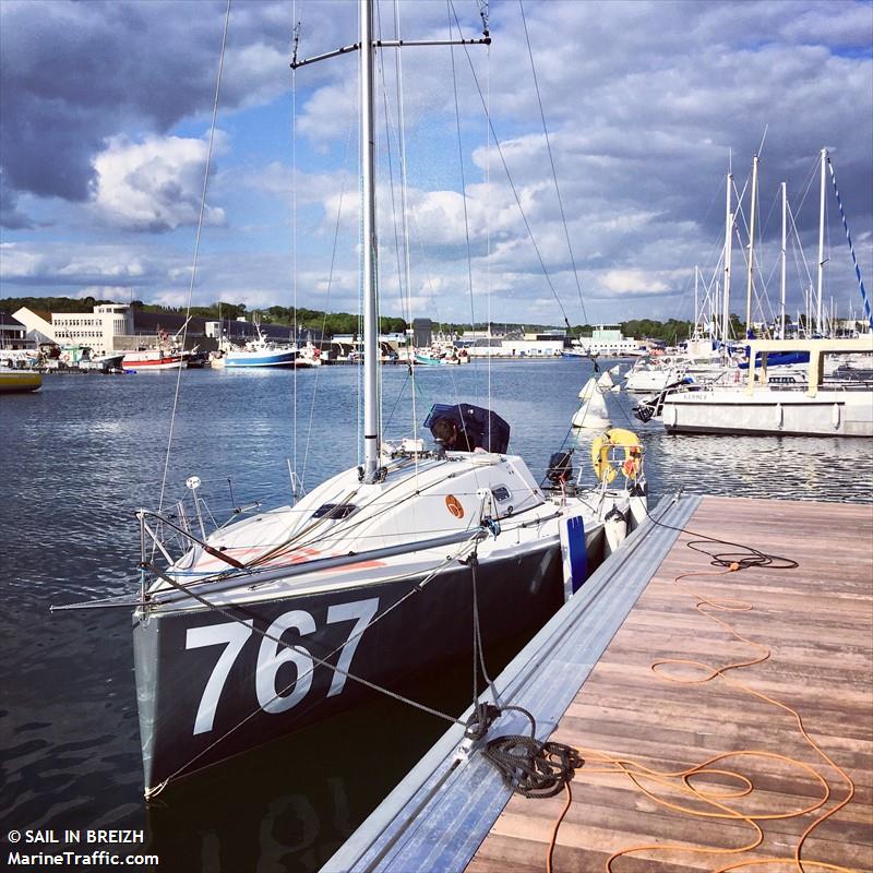 goofy solo sailor (Sailing vessel) - IMO , MMSI 227033330, Call Sign FGG6207 under the flag of France