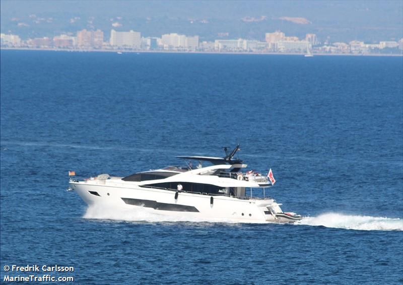 my blue infinity (Pleasure craft) - IMO , MMSI 229000801, Call Sign 9HB6572 under the flag of Malta