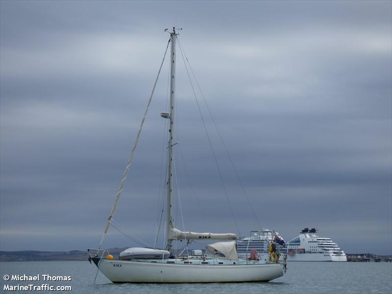 kika (Pleasure craft) - IMO , MMSI 235092951, Call Sign 2BZD under the flag of United Kingdom (UK)