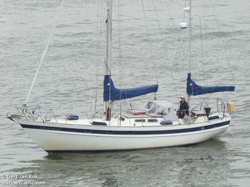schierman (Sailing vessel) - IMO , MMSI 244050582, Call Sign PD8189 under the flag of Netherlands