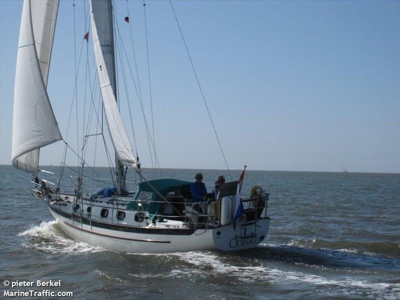 odyssey (Sailing vessel) - IMO , MMSI 244250310, Call Sign PD2622 under the flag of Netherlands