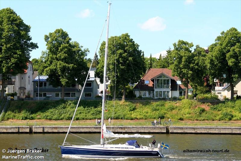 grace ii (Sailing vessel) - IMO , MMSI 265604100, Call Sign SBMH under the flag of Sweden