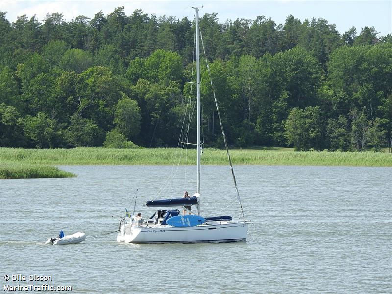 anna therese (Sailing vessel) - IMO , MMSI 265821570, Call Sign SD4262 under the flag of Sweden