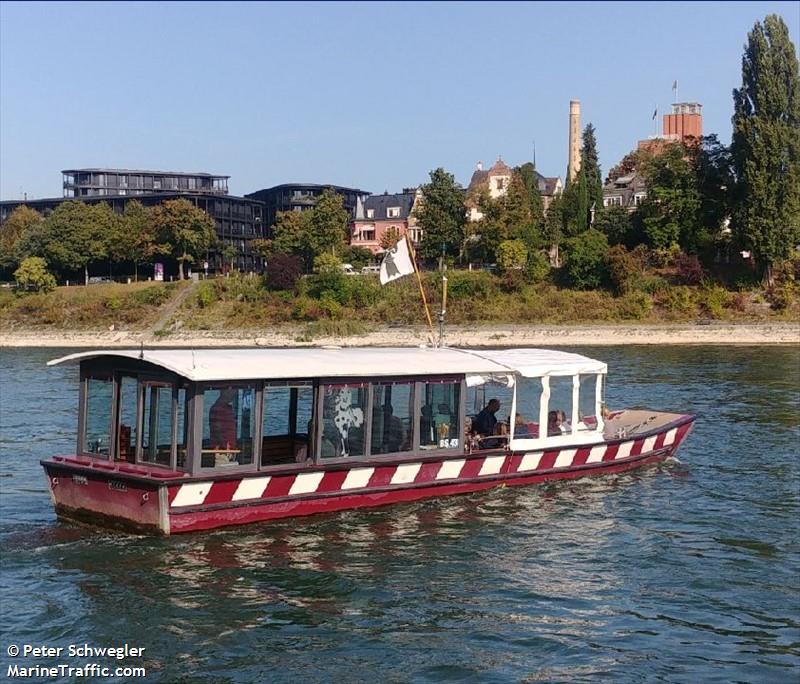 st. alban-faehre (Passenger ship) - IMO , MMSI 269057731, Call Sign HE7731 under the flag of Switzerland