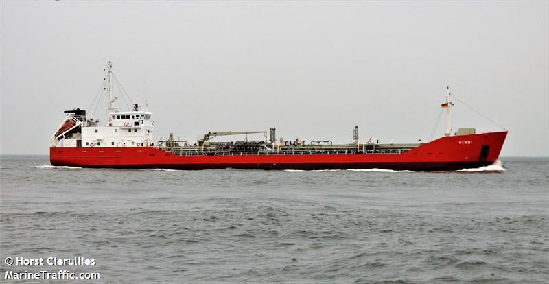 verdi (Chemical/Oil Products Tanker) - IMO 9157002, MMSI 209214000, Call Sign 5BXL4 under the flag of Cyprus