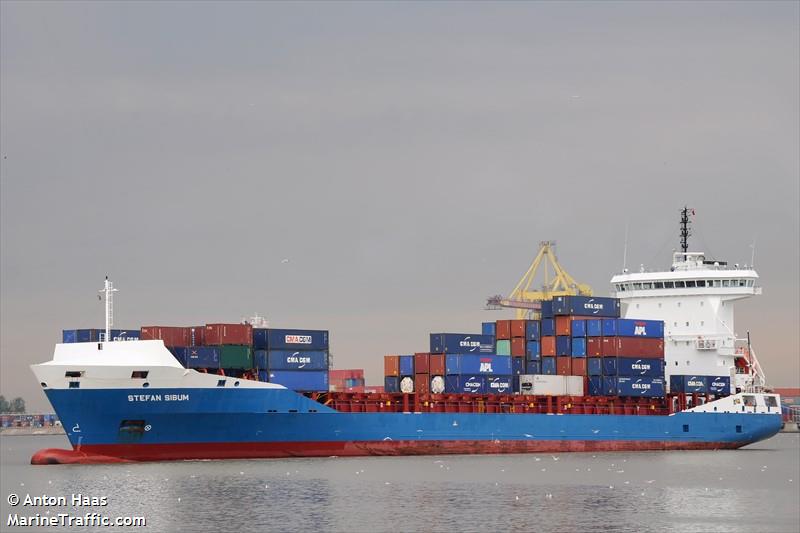 stefan sibum (Container Ship) - IMO 9461594, MMSI 209792000, Call Sign 5BQX3 under the flag of Cyprus