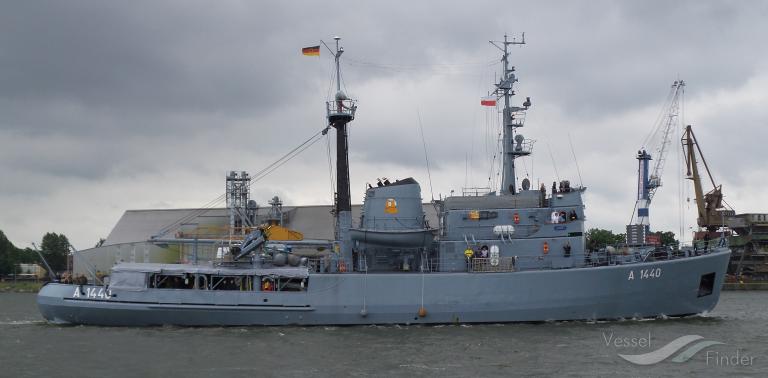 juist (Military ops) - IMO , MMSI 211212450, Call Sign DRNM under the flag of Germany