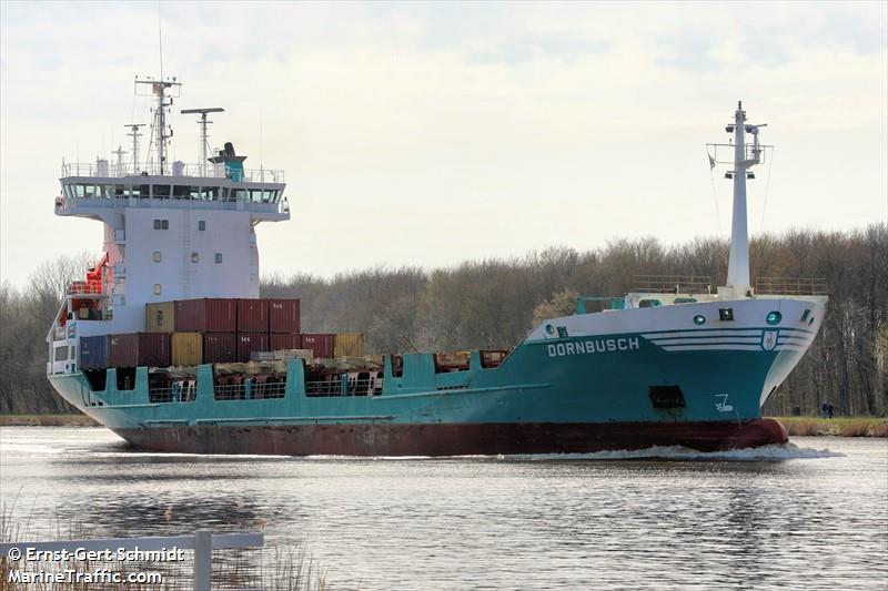 dornbusch (Container Ship) - IMO 9126211, MMSI 211234480, Call Sign DIOD under the flag of Germany