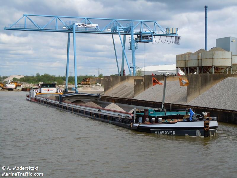 hannover (Cargo ship) - IMO , MMSI 211462740, Call Sign DB6658 under the flag of Germany