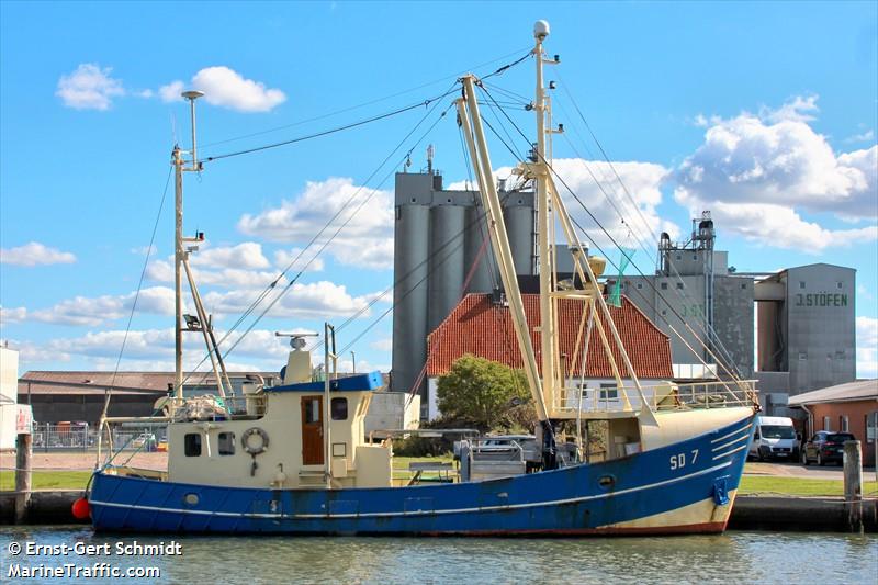 delphin (Fishing vessel) - IMO , MMSI 211510290, Call Sign DIUY under the flag of Germany