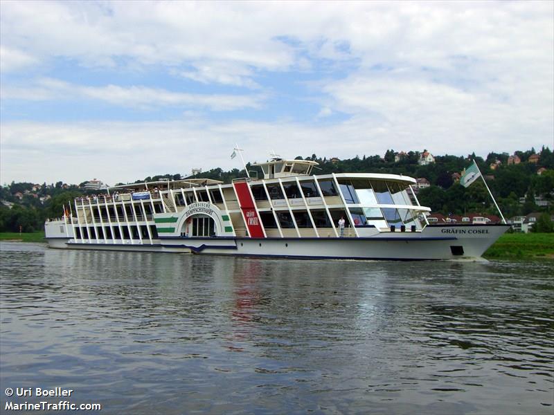 graefin cosel (Passenger ship) - IMO , MMSI 211512880, Call Sign DC6719 under the flag of Germany