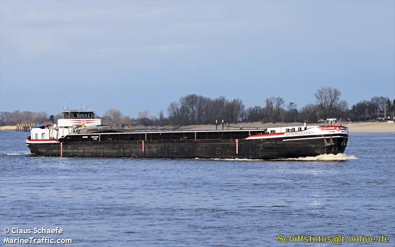 niedersachsen 12 (Cargo ship) - IMO , MMSI 211513360, Call Sign DA4441 under the flag of Germany