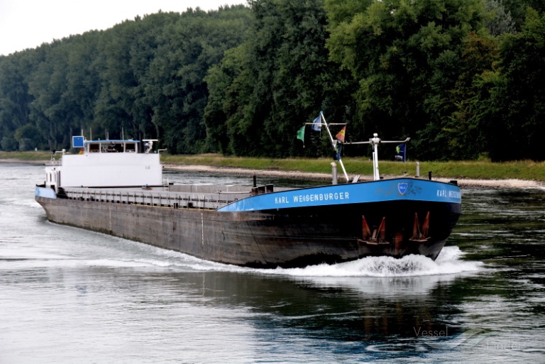 karl weisenburger (Cargo ship) - IMO , MMSI 211519820, Call Sign DC3768 under the flag of Germany