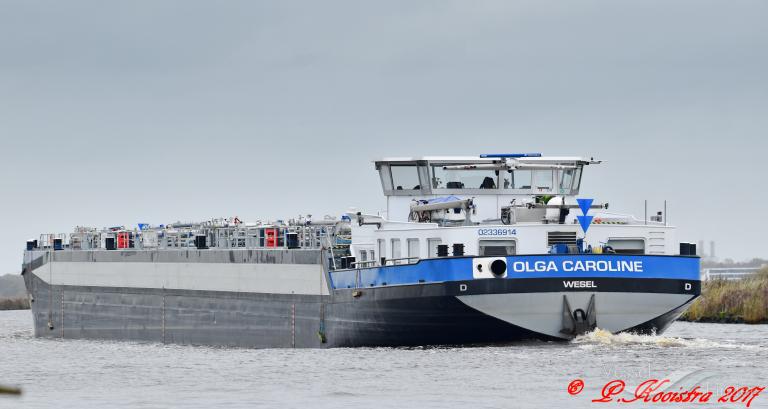 olga caroline (Tanker) - IMO , MMSI 211741810, Call Sign DJ6449 under the flag of Germany