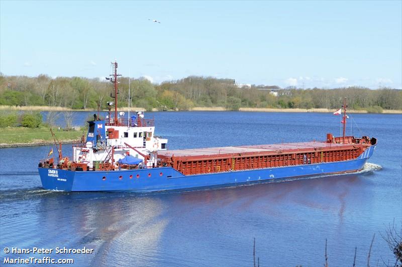 simon b (General Cargo Ship) - IMO 8511029, MMSI 218801000, Call Sign DJBU2 under the flag of Germany