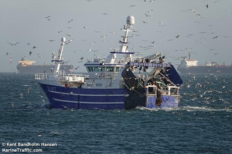 skagerak (Fishing vessel) - IMO , MMSI 219027026, Call Sign OYHD under the flag of Denmark