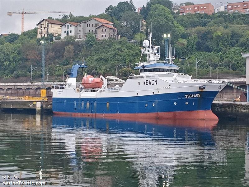 fv egunabar (Fishing Vessel) - IMO 9360518, MMSI 225318000, Call Sign EACN under the flag of Spain