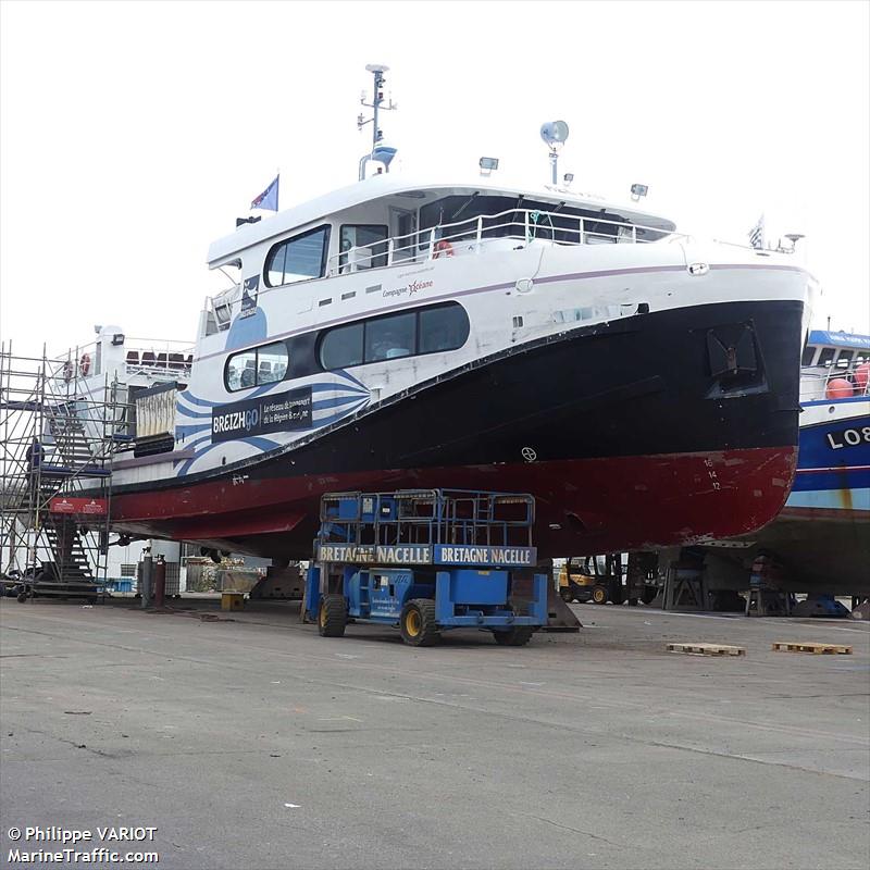 melvan (Passenger Ship) - IMO 8747056, MMSI 227051790, Call Sign FGG8116 under the flag of France