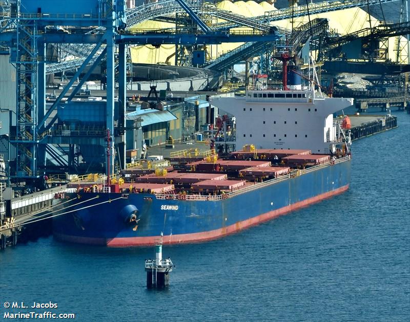 seawind (Bulk Carrier) - IMO 9303144, MMSI 229604000, Call Sign 9HA3440 under the flag of Malta