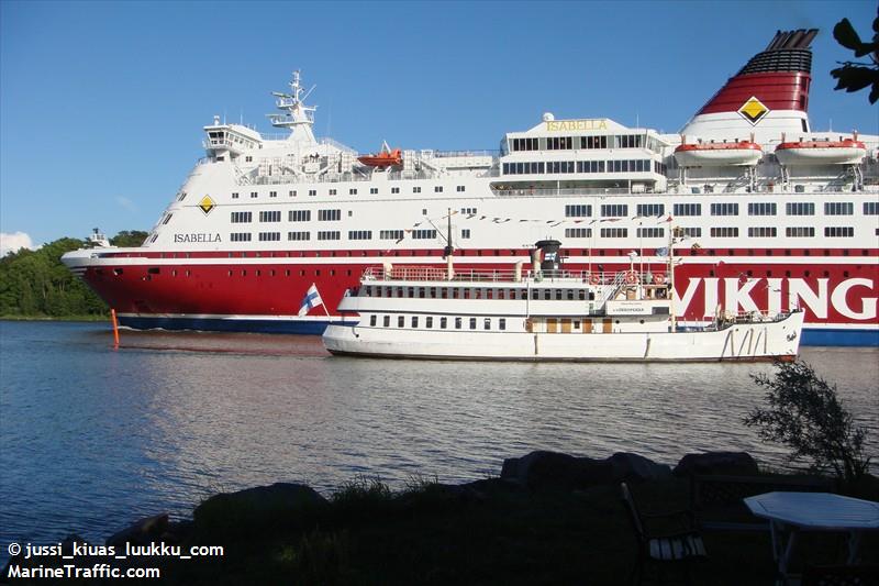 ukkopekka (Passenger Ship) - IMO 6610132, MMSI 230938590, Call Sign OIOU under the flag of Finland