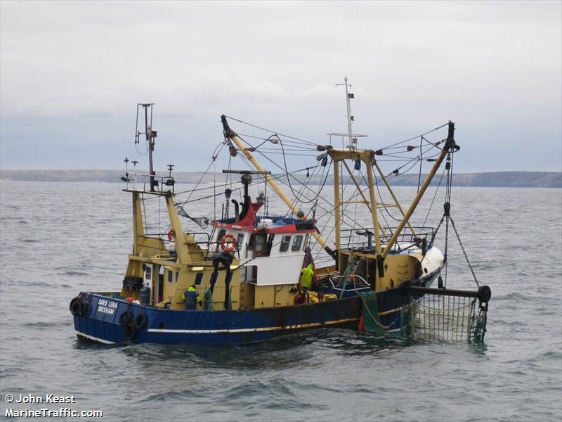 mfv sara lena (Fishing vessel) - IMO 8528852, MMSI 235007275, Call Sign MMAD9 under the flag of United Kingdom (UK)