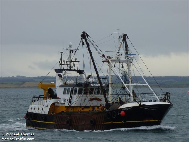 fv argonaut (Fishing vessel) - IMO , MMSI 235096845, Call Sign 2GFC6 under the flag of United Kingdom (UK)