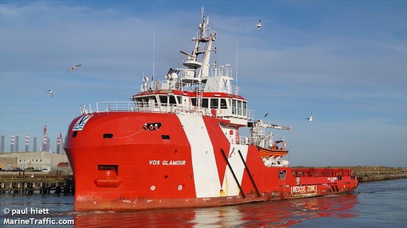 vos glamour (Standby Safety Vessel) - IMO 9680516, MMSI 235103022, Call Sign 2HEN6 under the flag of United Kingdom (UK)