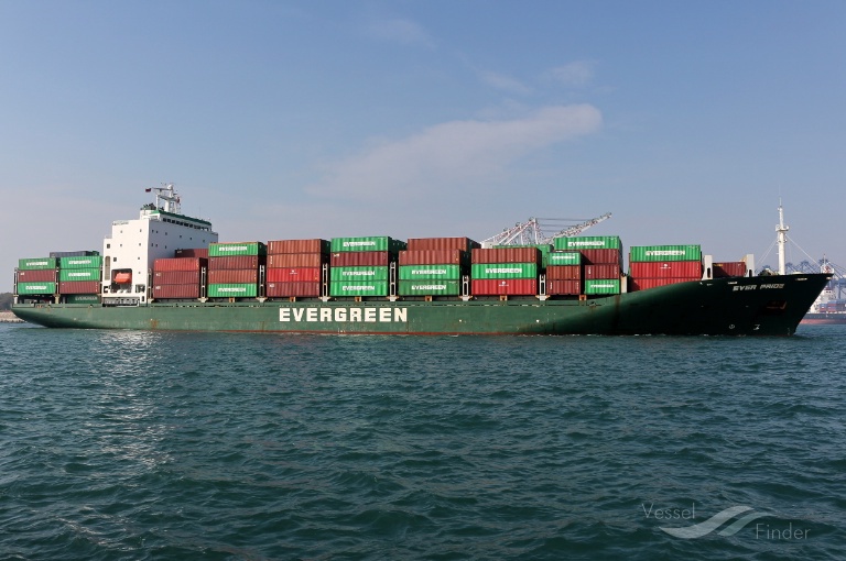 ever pride (Container Ship) - IMO 9249233, MMSI 235612000, Call Sign VQGH8 under the flag of United Kingdom (UK)