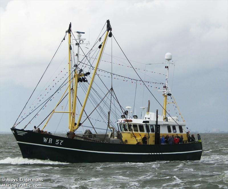wr57 jacoba (Fishing Vessel) - IMO 8432338, MMSI 244119000, Call Sign PEYI under the flag of Netherlands