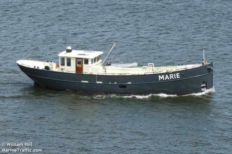 marie (Pleasure craft) - IMO , MMSI 244130531, Call Sign PE5826 under the flag of Netherlands