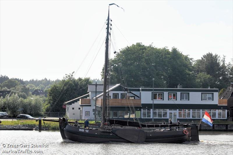 korneliske.ykes (Sailing vessel) - IMO , MMSI 244187000, Call Sign PCRY under the flag of Netherlands