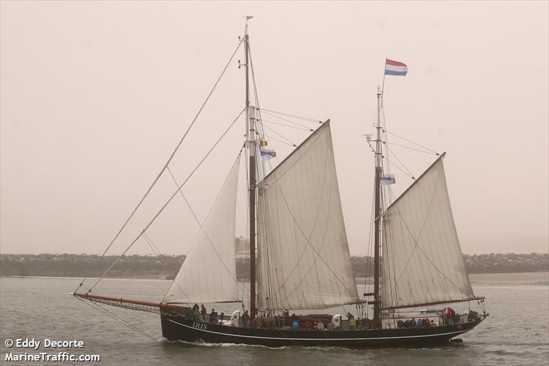 iris (Sailing vessel) - IMO 8334990, MMSI 244189000, Call Sign PEGO under the flag of Netherlands