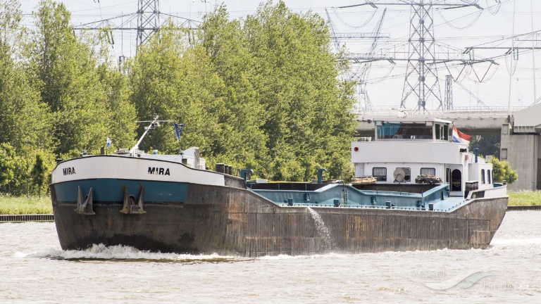 mira (Cargo ship) - IMO , MMSI 244620446, Call Sign PB2328 under the flag of Netherlands