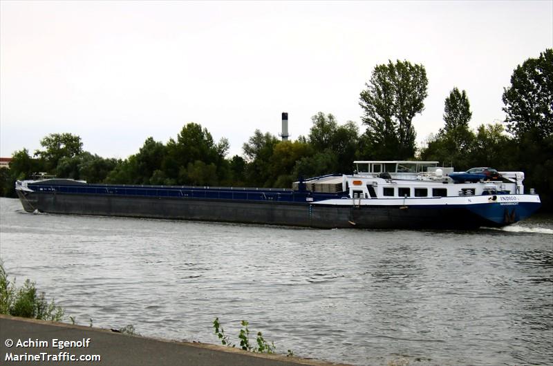 indigo (Cargo ship) - IMO , MMSI 244650333, Call Sign PB3264 under the flag of Netherlands