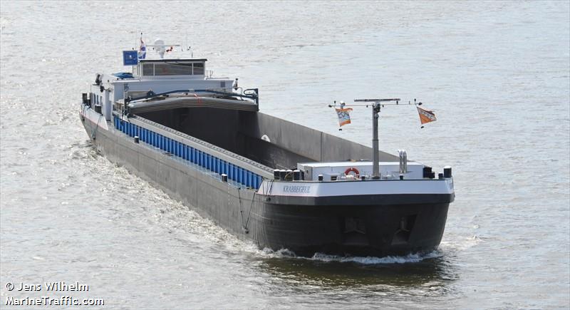 krabbegeul (Cargo ship) - IMO , MMSI 244650920, Call Sign PE7036 under the flag of Netherlands