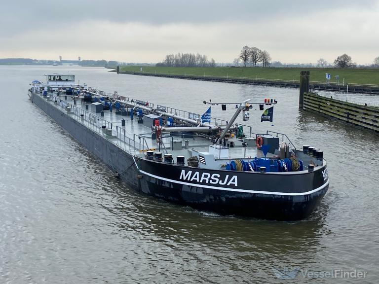 marsja (Tanker) - IMO , MMSI 244690367, Call Sign PB6532 under the flag of Netherlands