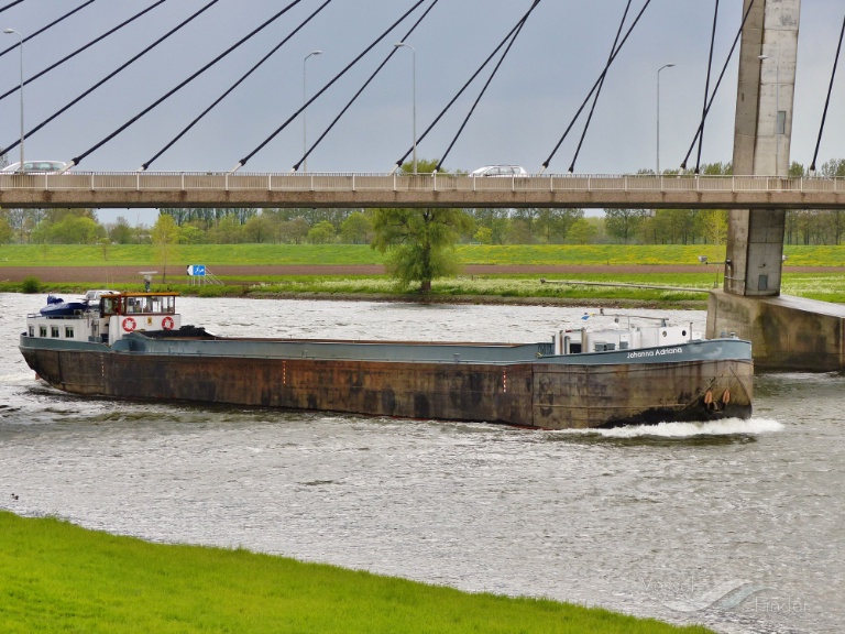 johanna adriana (Cargo ship) - IMO , MMSI 244690497, Call Sign PI2997 under the flag of Netherlands