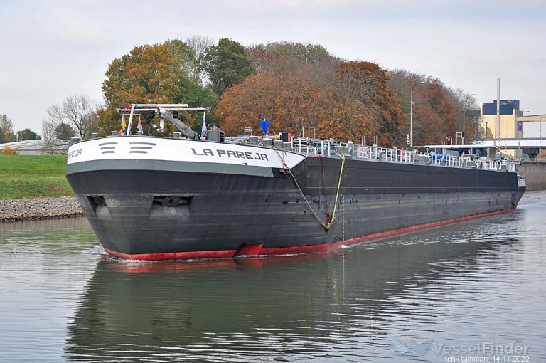 la pareja (Tanker) - IMO , MMSI 244690787, Call Sign PB7034 under the flag of Netherlands