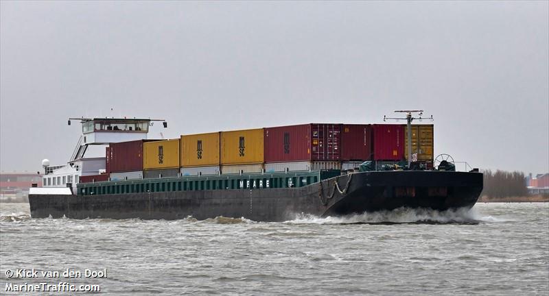 meare (Cargo ship) - IMO , MMSI 244700318, Call Sign PF9485 under the flag of Netherlands