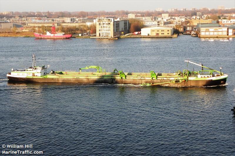 piet hein (Dredging or UW ops) - IMO , MMSI 244700361, Call Sign PD8292 under the flag of Netherlands