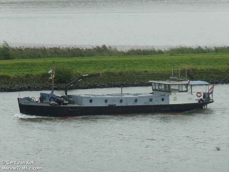 romijn (Dredging or UW ops) - IMO , MMSI 244730039, Call Sign PB4824 under the flag of Netherlands
