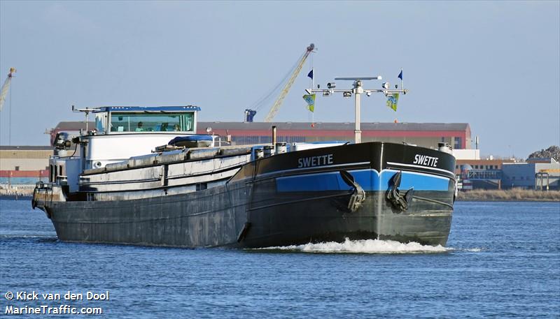 swette (Cargo ship) - IMO , MMSI 244740259, Call Sign PF2093 under the flag of Netherlands